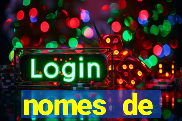 nomes de plataformas de jogos de cassino